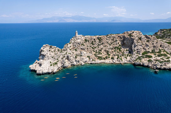Sea Kayaking Heraion Loutraki Peloponnese Greece Trekkinghellas 2