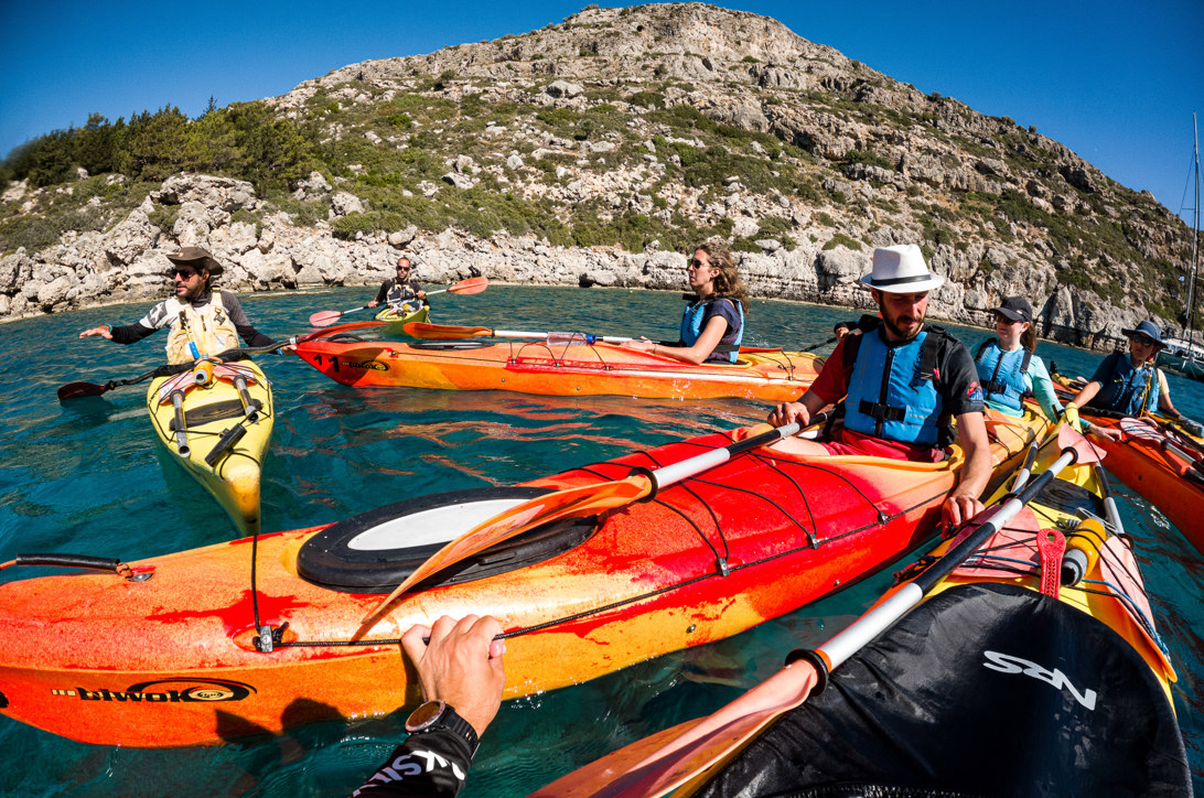 Sea Kayaking Tour The Pirates Route Trekking Hellas