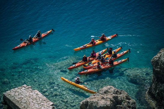 Sea Kayaking Heraion Loutraki Peloponnese Greece Trekkinghellas 27