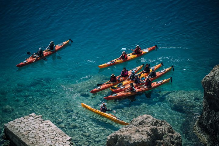 Sea Kayaking Heraion Loutraki Peloponnese Greece Trekkinghellas 27