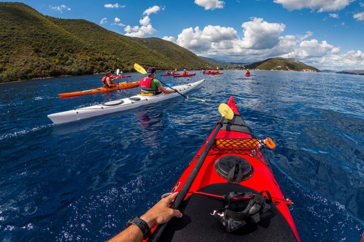 Gopr0858hires Lefkada Blue Cave Sea Kayak