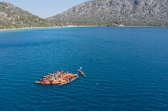 Sea Kayaking Heraion Loutraki Peloponnese Greece Trekkinghellas 21