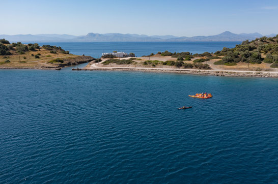 Sea Kayaking Heraion Loutraki Peloponnese Greece Trekkinghellas 22