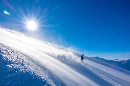 Snowboarder Raises A Cloud Of Snow Dust Original 1797164Sitegallery