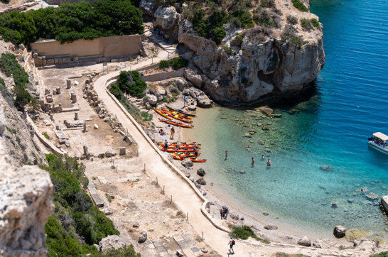 Sea Kayaking Heraion Loutraki Peloponnese Greece Trekkinghellas 6