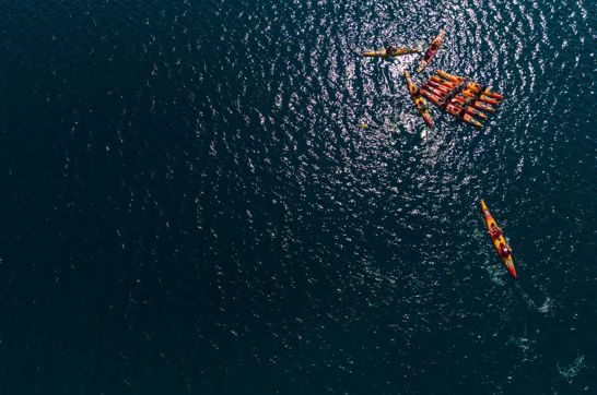 Sea Kayaking Heraion Loutraki Peloponnese Greece Trekkinghellas 28