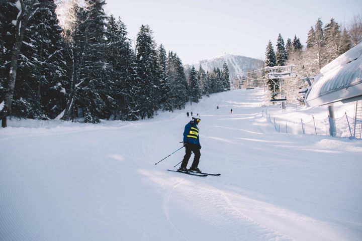 Skiing On Snowy Track Original 854403Sitegallery