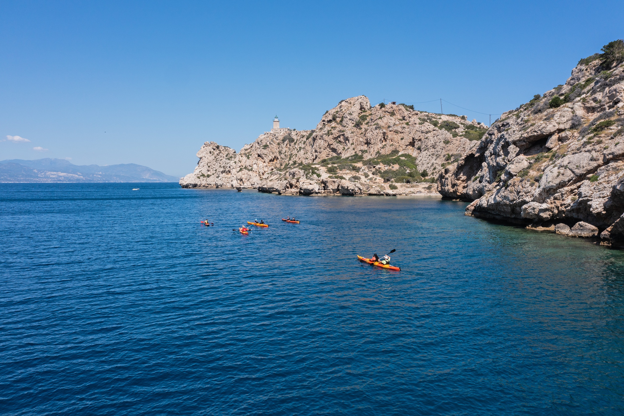 Sea Kayak Στο Αρχαίο Ηραίο & Τη Λίμνη Βουλιαγμένης, Λουτράκι 7