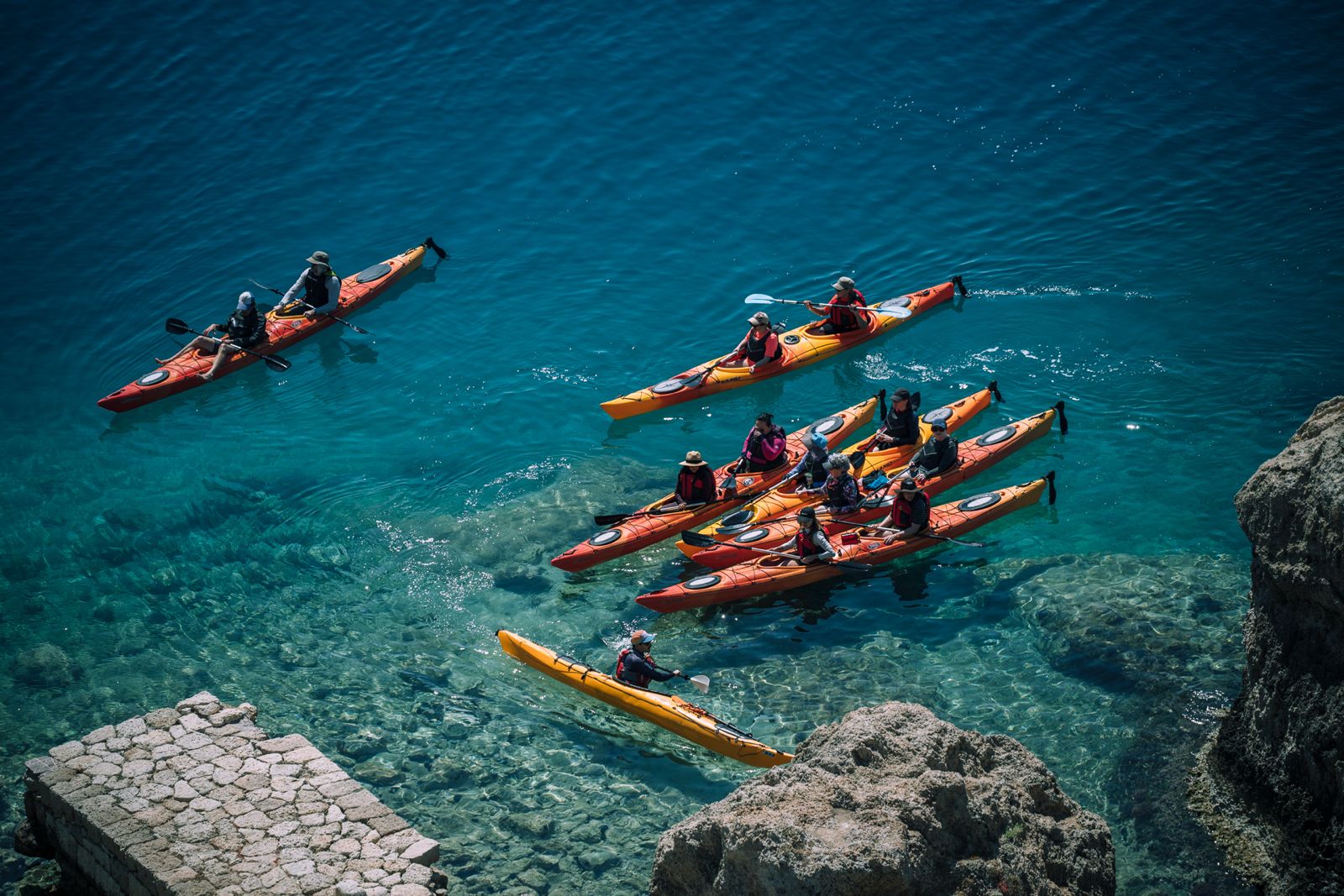 Sea Kayak Στο Αρχαίο Ηραίο & Τη Λίμνη Βουλιαγμένης, Λουτράκι