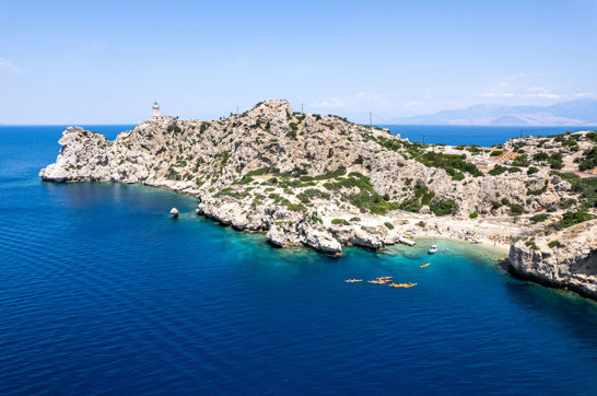 Sea Kayaking Heraion Loutraki Peloponnese Greece Trekkinghellas 16
