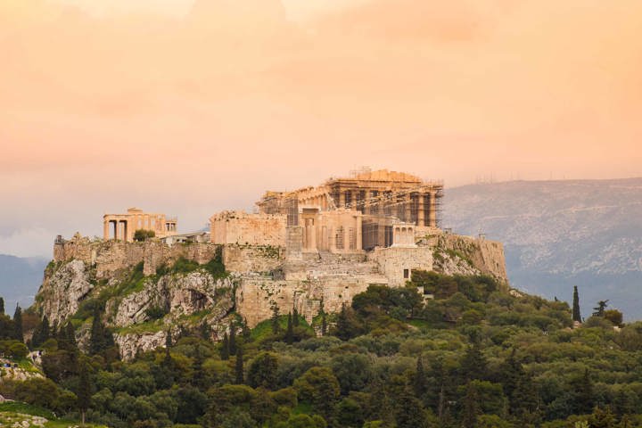 Vecteezy Sunset On Acropolis Hill With Parthenon 798780Sitegallery
