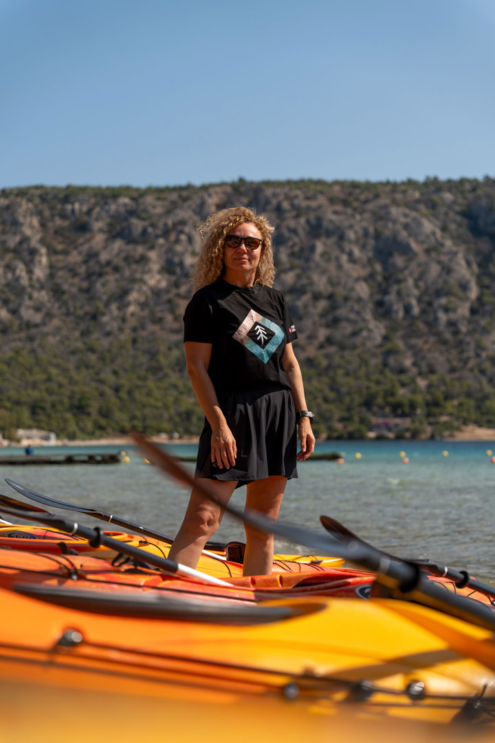 Sea Kayaking Heraion Loutraki Peloponnese Greece Trekkinghellas 13