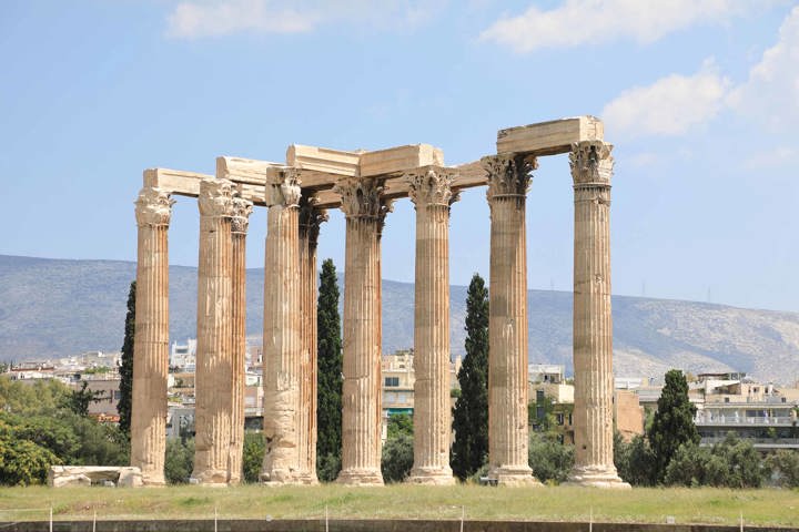 2400 Temple Of Olympian Zeus Athens Greecesitegallery