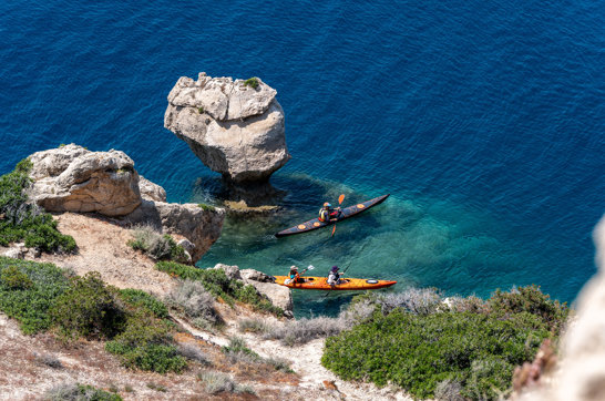 Sea Kayaking Heraion Loutraki Peloponnese Greece Trekkinghellas 14