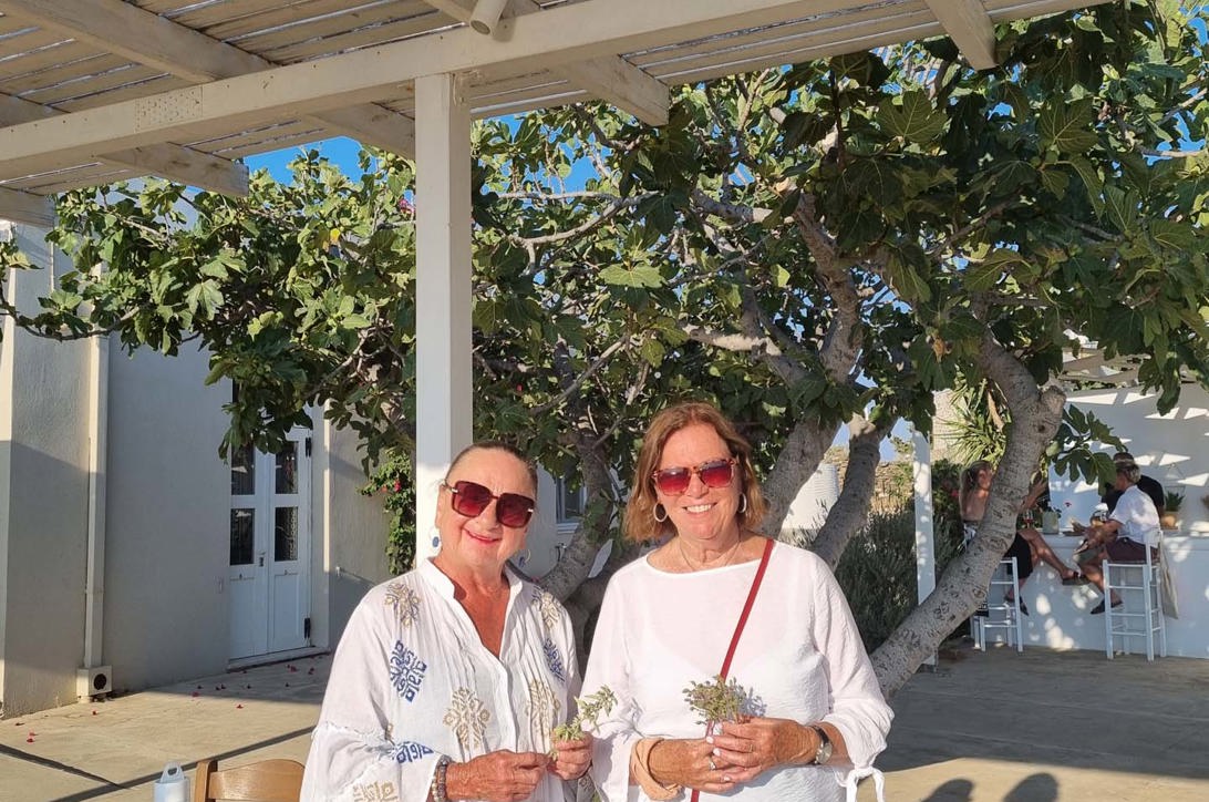 Wine tasting and village walk in Syros