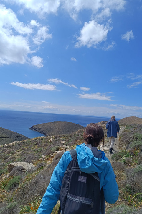 Hiking in Apano Meria Syros