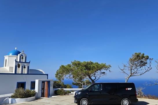 Santorini Highlights Full Day Private Van Tour