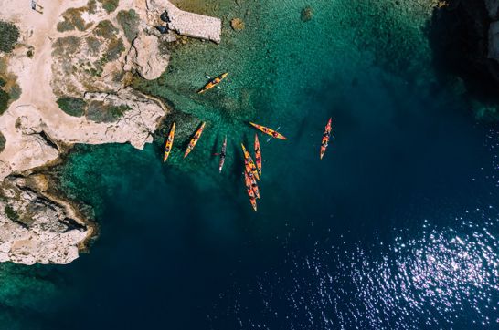 Sea Kayaking Heraion Loutraki Peloponnese Greece Trekkinghellas 25