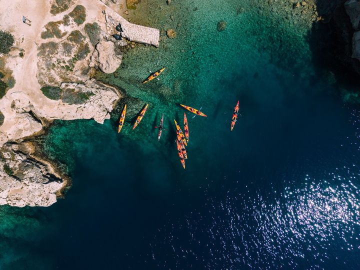 Sea Kayaking Heraion Loutraki Peloponnese Greece Trekkinghellas 25