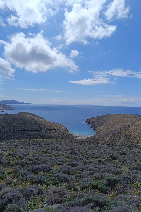 Untouched Apano Meria of Syros trail
